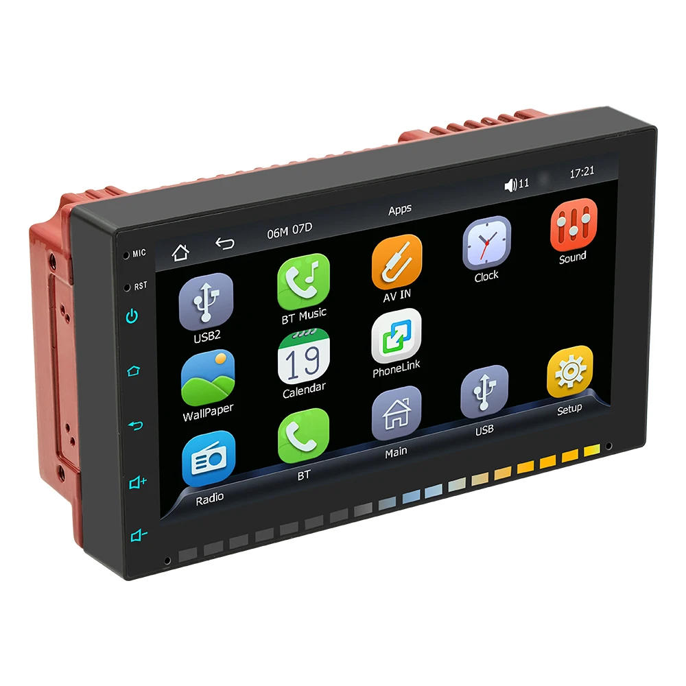 7in Car Wireless MP5 Player Multi -language Auto Multifunctional Car Audio Video Player Auto Multimedia Radio Receiver