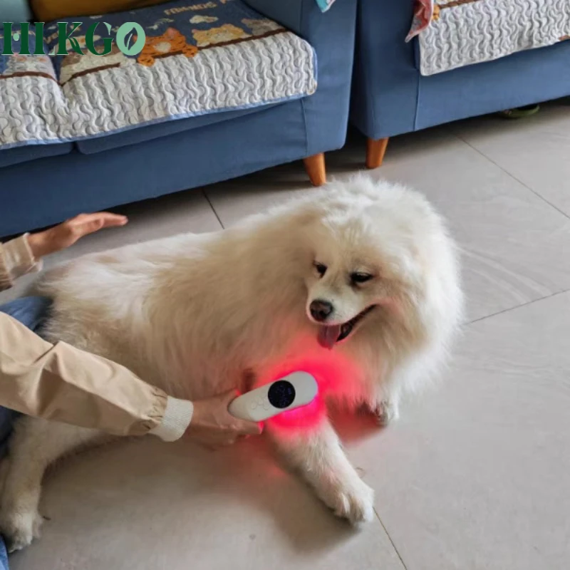 Handheld 650nm+808nm Cold Laser Device Rechargeable LLLT for Muscle Repair & Pet Pain Management