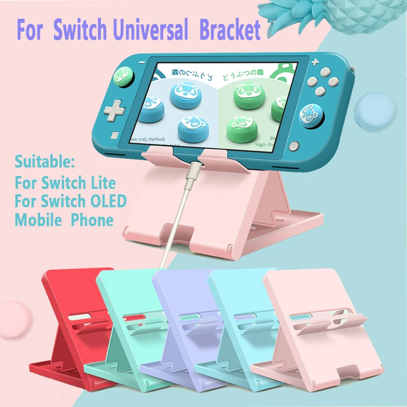 Per Nintendo Switch Host Supporto Regolabile Animal Crossing Base Telaio Portatile Per Switch Lite/Oled/Staffa Desktop Mobile