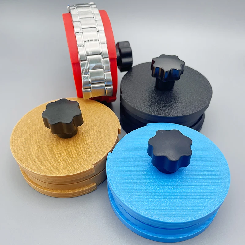 Adjustable Watch Strap Polishing Jig and Repair Tool