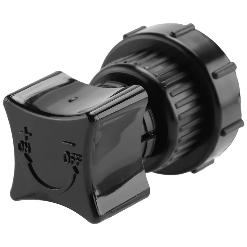 

137-0001 Manifold Plastic Air Compressor Regulator Valve Knob For Sanborn Black