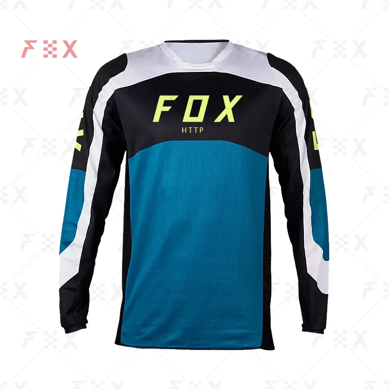 2023 Motocross Mountain Enduro Abbigliamento Bici Bicicletta Moto Downhill T-Shirt Http Fox Donna Uomo Ciclismo Jersey Camicie Mtb Bmx