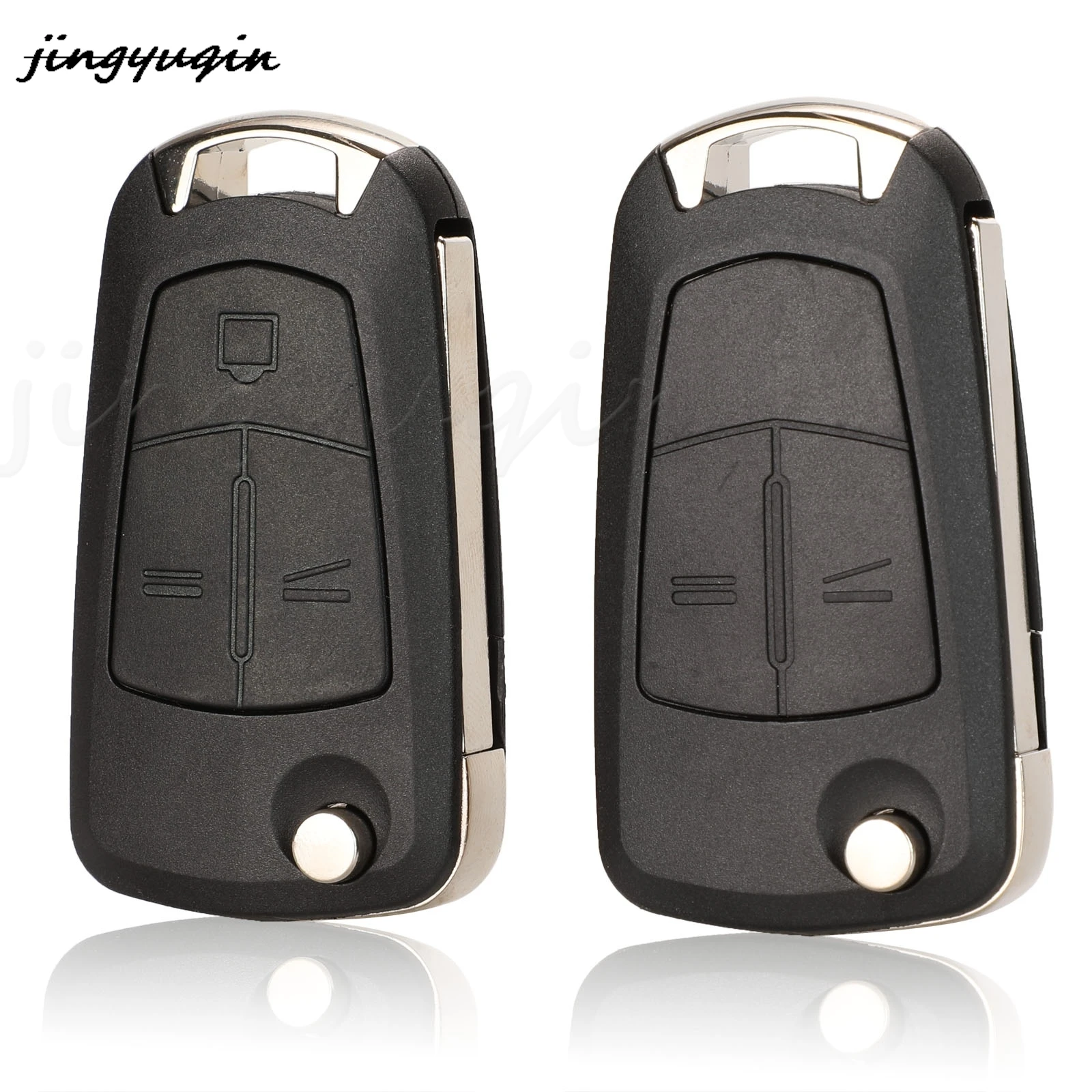 

Jingyuqin 10 шт. 2/3 BTN чехол для автомобильного ключа-пульта для Opel/Vauxhall Astra H Vectra C 2002-2008 Zafira B 2005-2013 Signium