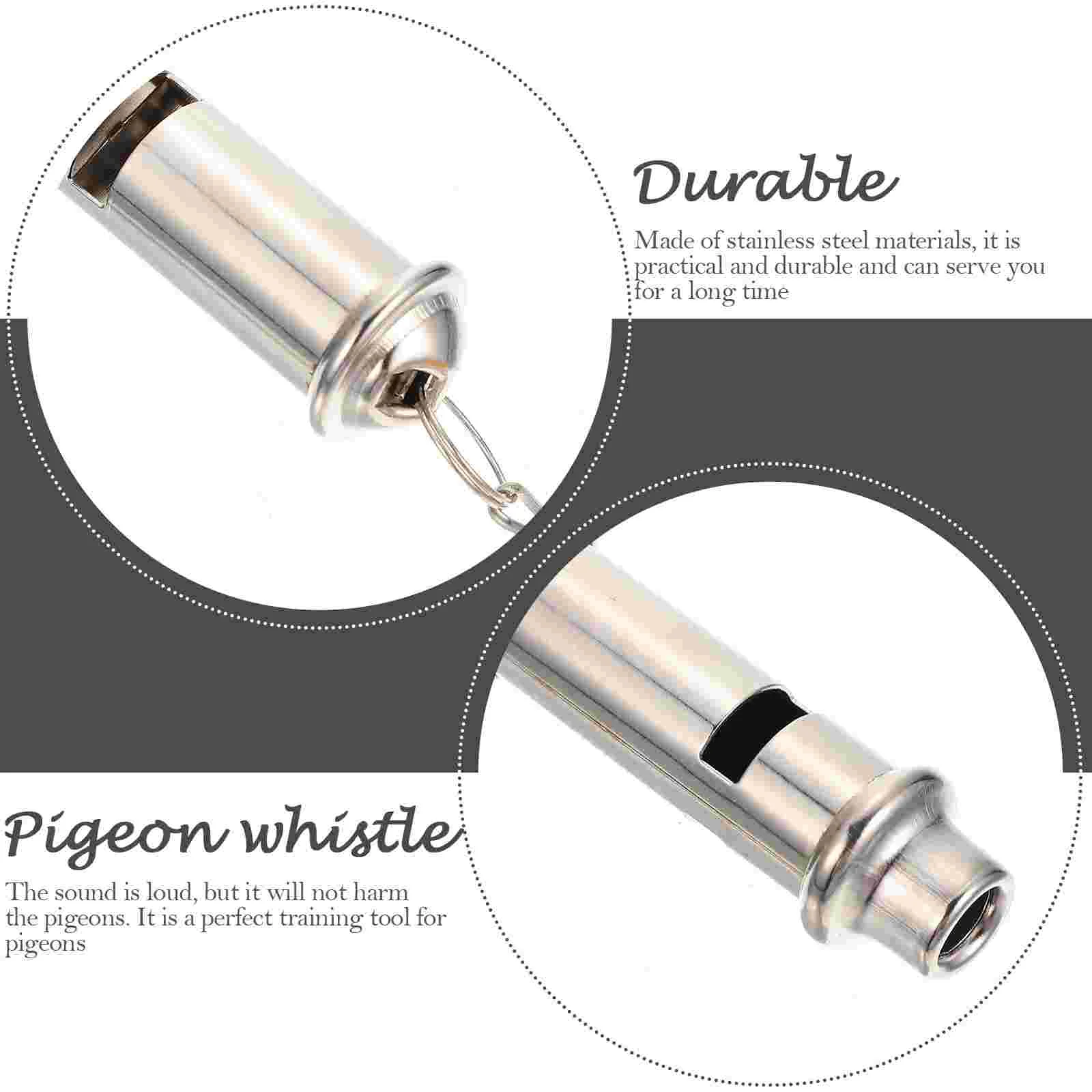 Metal Whistle Pigeon Training Supplies Stainless Steel Bird Equipment Tool Outdoor