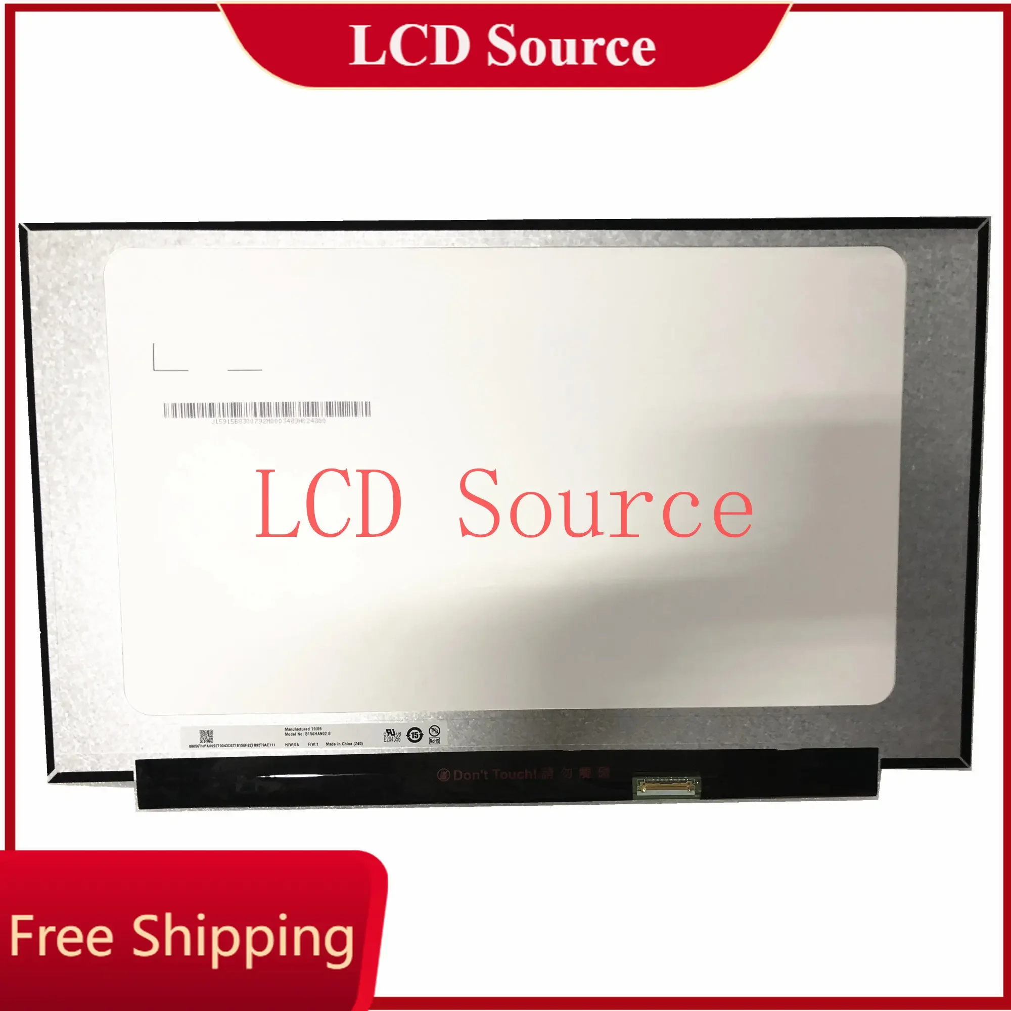 

B156HAN02.8 fit B156HAN02.1 fit N156HCA-EAA NV156FHM-N47 LP156WF9 SPF1 15.6" EDP FHD LED Display IPS 1920x1080 LCD Screen