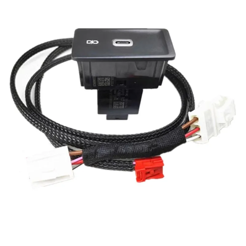 VW ゴルフ7 MK7 パサートB8用 OEMアームレストタイプCソケットUSB