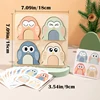 Wooden Owl Matching Puzzle, Owl Face Changing Shape Puzzle, Exercise Concentration And Hand Eye Coordination Skills 6