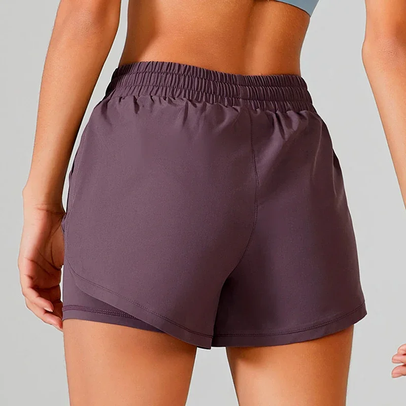 Workout Shorts Yoga Shorts Sports Shorts Running Shorts Women Fitness Top Spandex Neon Elastic For Ladies Gym
