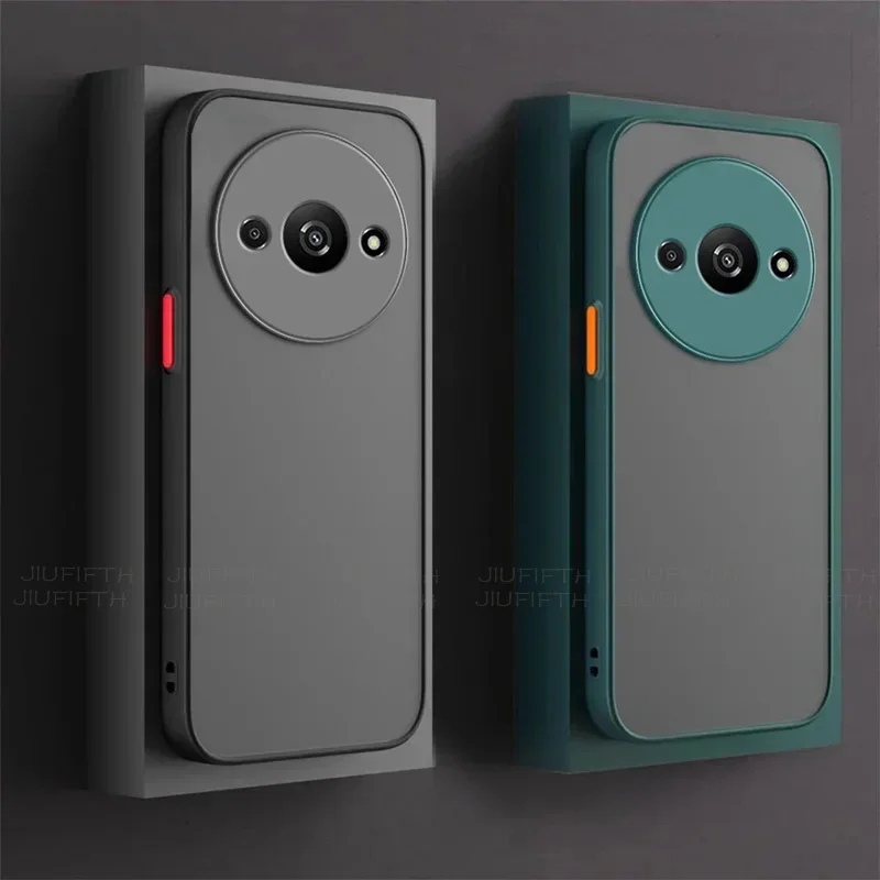 Shockproof Armor Matte Soft TPU Bumper Clear Hard Case Cover