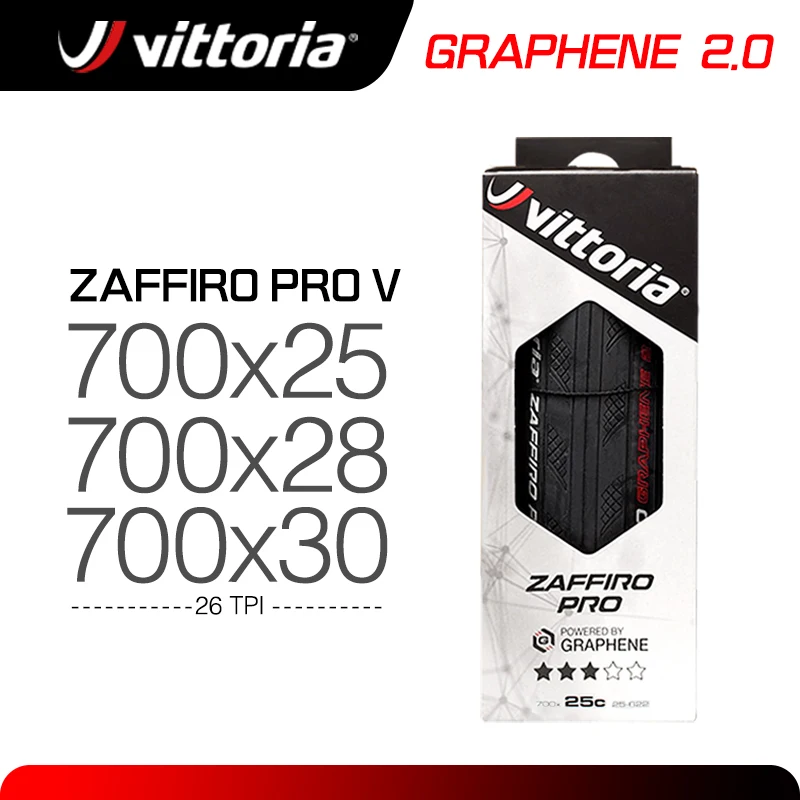 Vittoria Zaffiro Pro Road Bike Tires Set With Inner Tubes