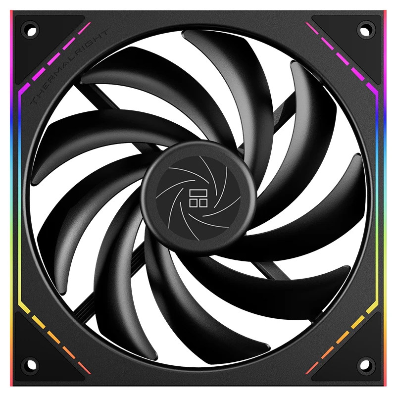 THERMALRIGHT TL-M14 ARGB Case Fan, 140x144x25mm Wireless Mirror Lighting 9 Blade High Air Volume Cooling Fan - Image 3
