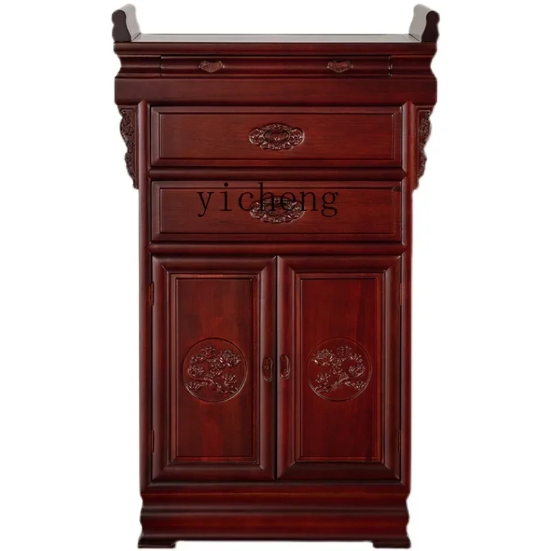 

Xl Solid Wood Shrine Altar Altar Altar Buddha Shrine Prayer Altar Table Incense Burner Table Buddha Cabinet Table