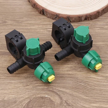 1Pc External Thread Agricultural Sprayer Fan Shaped Spraying Adjustable Nozzle For Agriculture Tubing Garden Irrigation 1