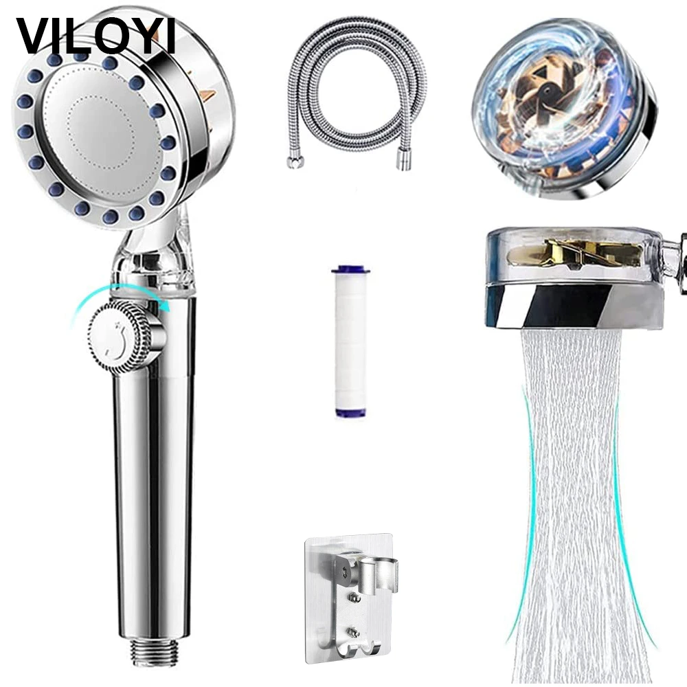 High Pressure Shower Head Shower Fan Head Bathroom Nozzle