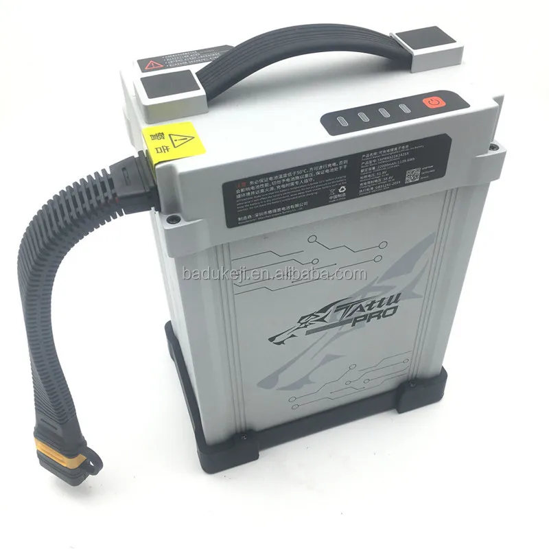 TATTU YuYan PRO 빠른 충전 버전 스마트 리튬 배터리 22000mAh 25C 12S 44.4V AS150U-F 플러그 농업 스프레이 드론