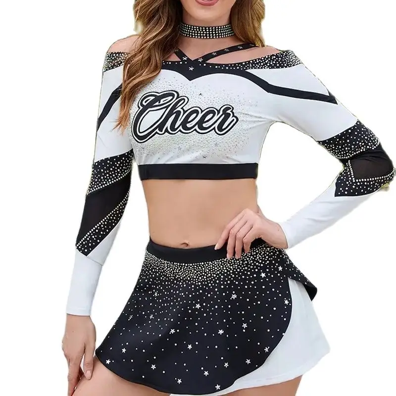 Girls Professional Cheerleading Uniform, Cheerleader Outfit, Uniform