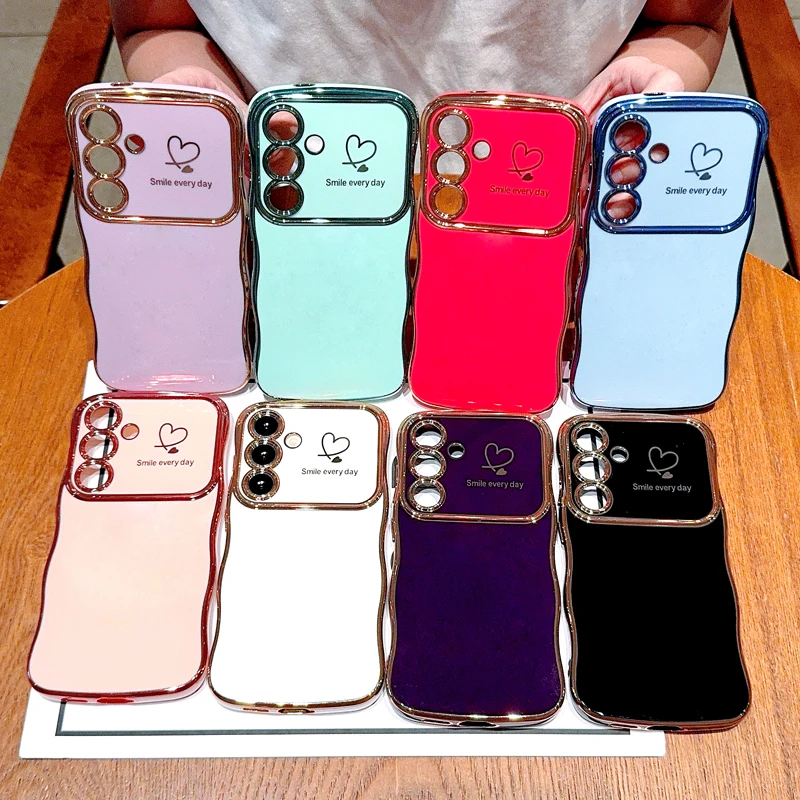Elegant Plating Soft TPU Smartphone Case Cover