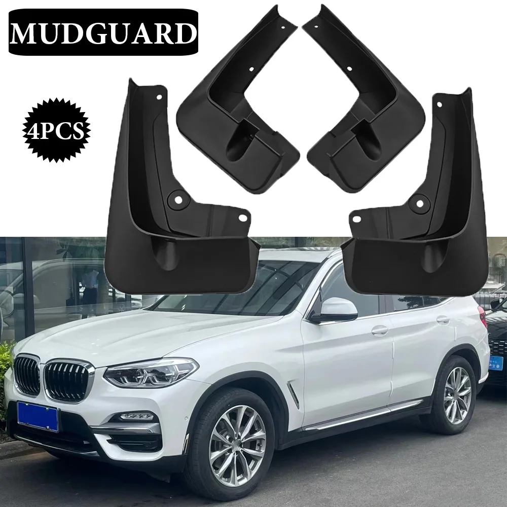 

4X For BMW X3 G01 2018-2023 Mudguard Fender Mud Flap Guard Splash Mudflaps Guards Car Accessories Auto Styline Front Rear