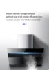 Home Appliances Smart Touch Home Side-suction Kitchen Range Hood Kitchen Chimney 895*385*428(mm) 3