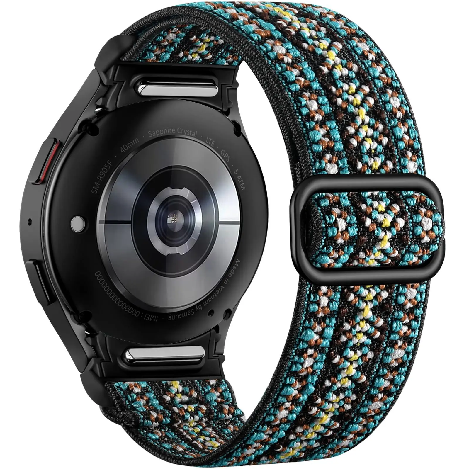 Elastic Nylon Band for Galaxy Watch - No Gaps Design