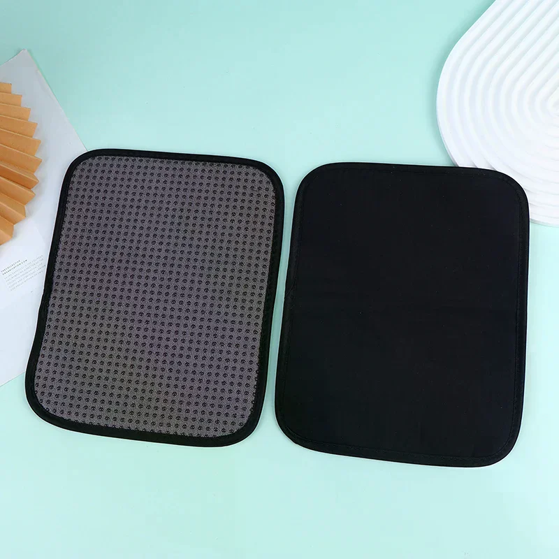 25x20CM 볼링 공 타월 실내 실외 미끄럼 방지 폴리에스테르 청소 패드 재사용 가능한 먼지 제거제 스포츠 공 장비