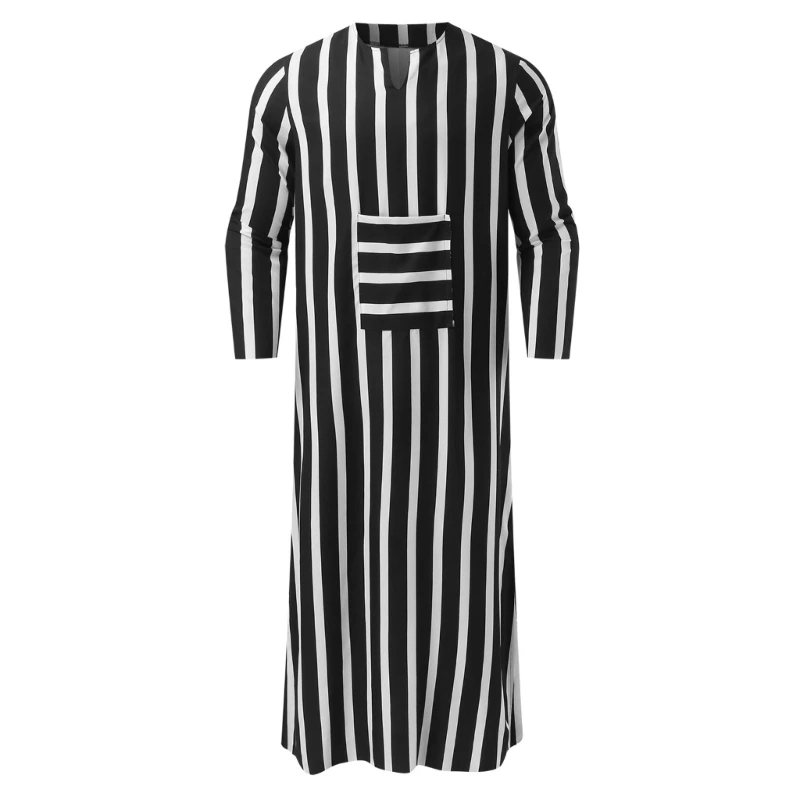 

Men Long Sleeve Muslim Saudis Kaftan Islamic Ethnic Clothing Robe Man Arab Robe Islamic Robe Muslim Ethnic Clothing Robe