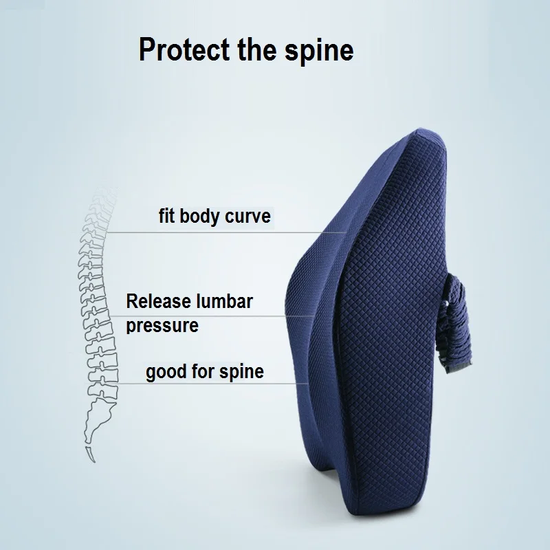 Ergonomic Lumbar Back Support Cushion