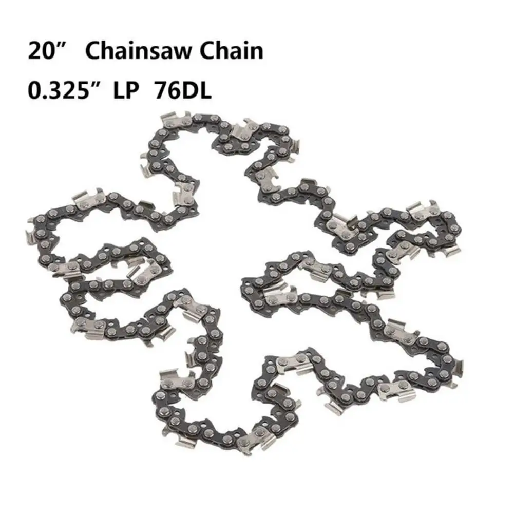20 Inch Chainsaw Chain 325 Pitch 0.058 Specification 76DL Drive Link Spare Parts Replacement Electric Chainsaw Accessories