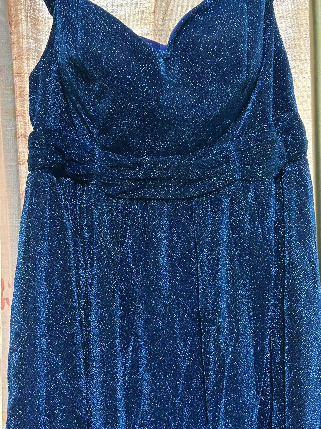 blue dress long