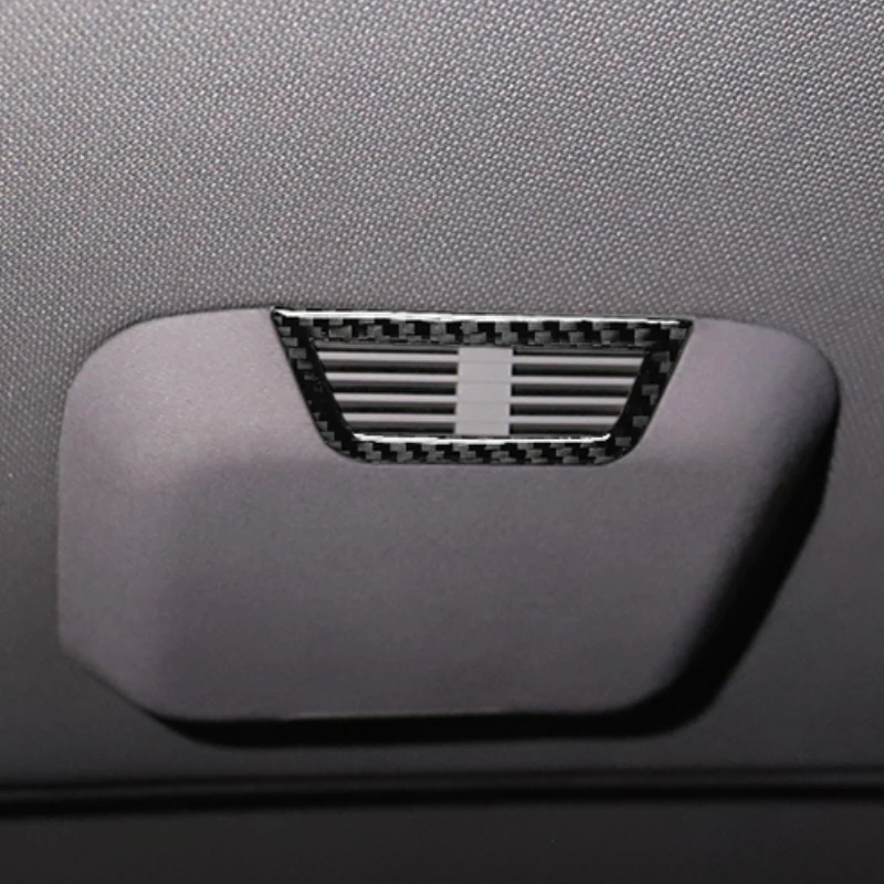 

For BMW 3 Series E46 323i 328i 330i 325i 1998-04 Soft Carbon Fiber Car Rear Roof Vents Frame Cover Trim Sticker Car Accessories