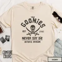 Vintage Goonies T-Shirt: 80s Movie Graphic Tee -   Colors 4