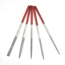 

5pcs/Set 14*0.3cm Metal Needle Files Set Carving Jewelry Diamond Glass Stone Wood Tool In Deburring Polishing Tool Freeshipping