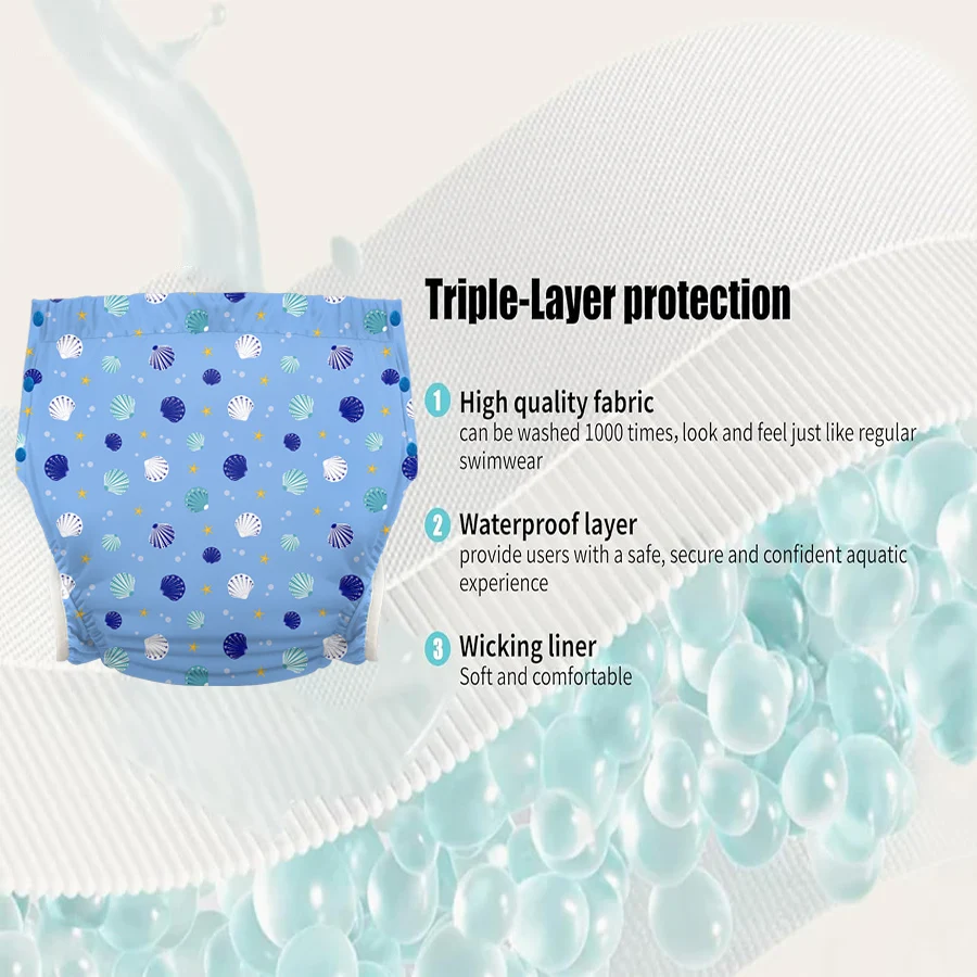 Disposable Adult Diapers 1 pc XXL Side Zippered Adult Diaper Waterproof Leak-Proof