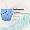 1 pc XXL Side Zippered Adult Diaper with Waterproof and Leak-Proof Design, Fashion Pattern, Durable, Adjustable, Easy to Put On 3