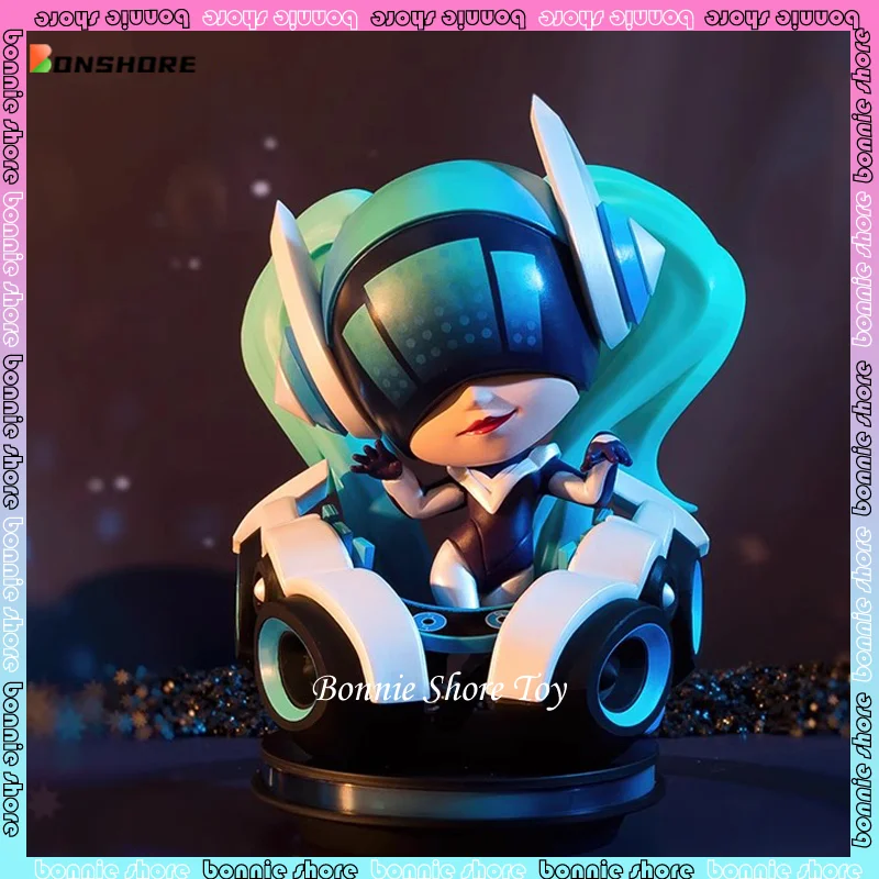 

League of Legends Anime Figure DJ Sona Pop Handmade Model Collection Dolls Gaming Peripherals PVC Room ornament Boys Gift Toys