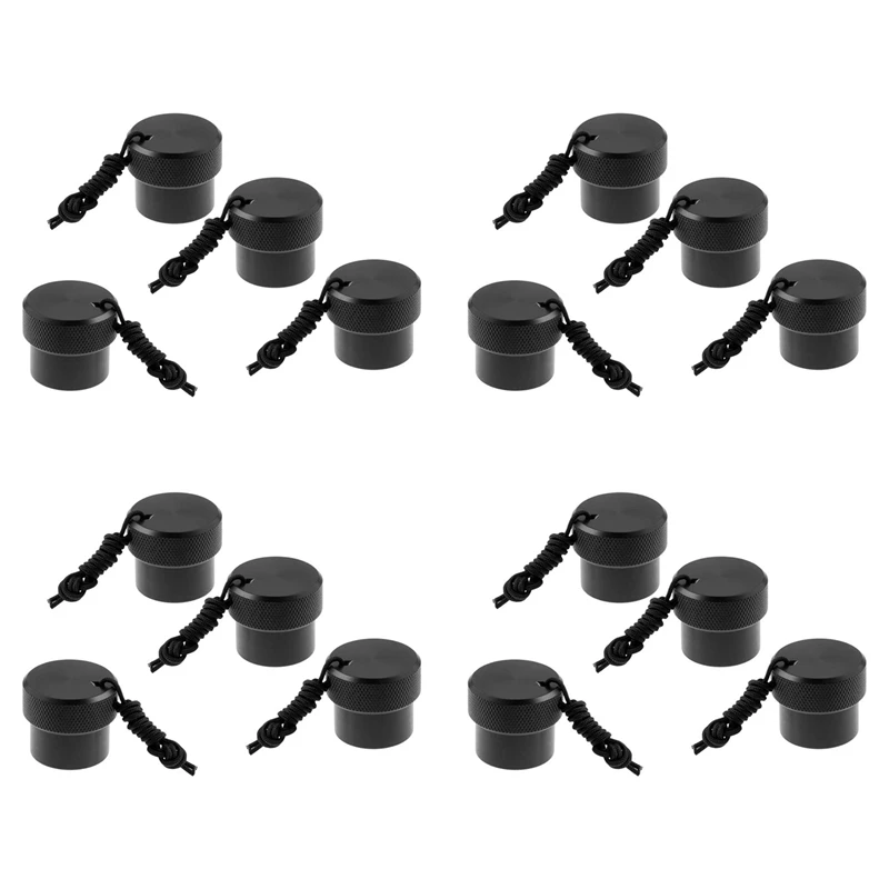 

New-16 PCS Scuba Diving Female Din Regulator 1St First Stage Dust Cap Snorkeling DIN Tank Valve Plug