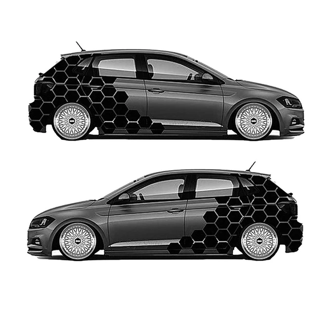 Autocollants graphiques décoratifs en treillis de carrosserie pour voiture  SUV