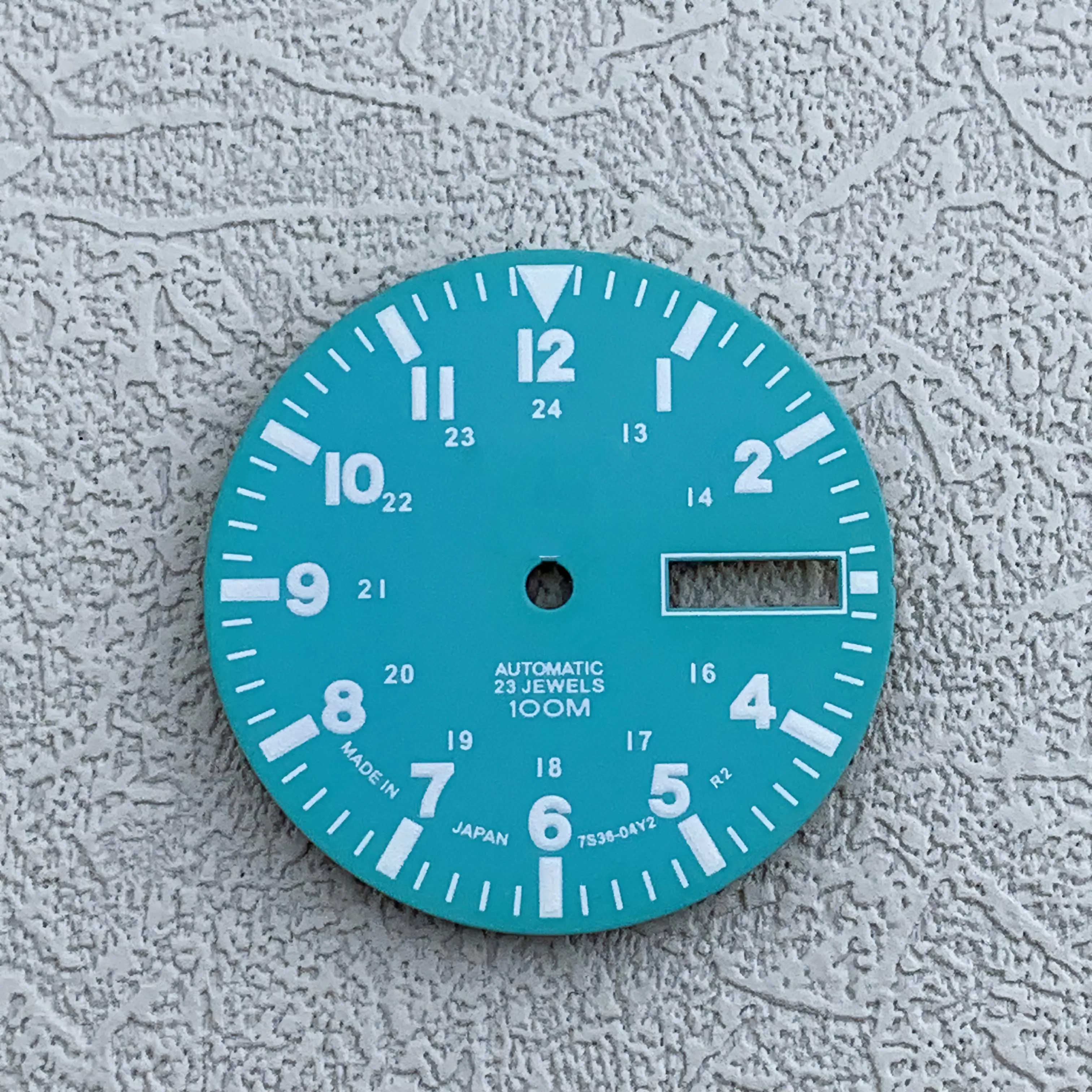 Watch Accessories28.5mm New Size 5 Retro Strong Green Glow NH36 Dial Watch Accessories Custom Watch S Dial