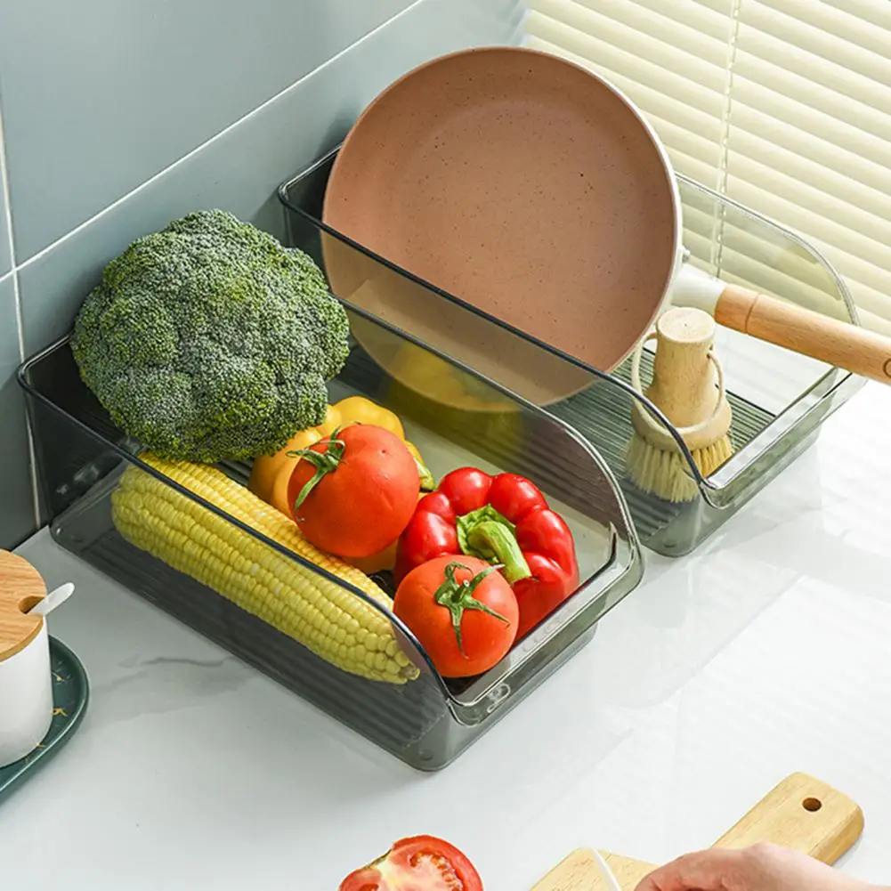 Organizer Per Frigorifero - Set Di 2 Cassetti Trasparenti Senza BPA - Foto 9