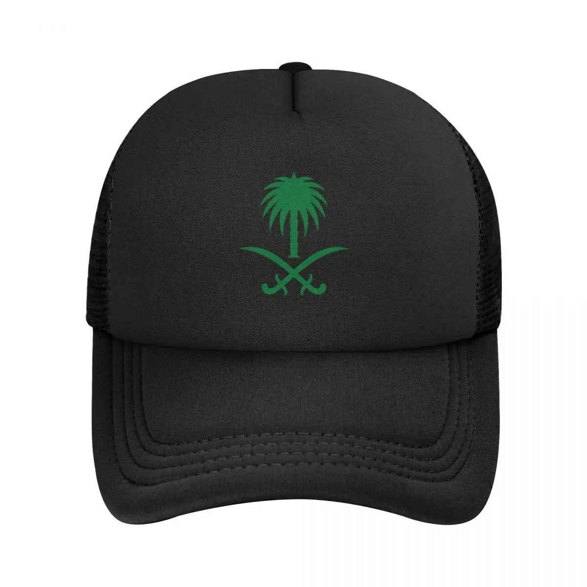 

Classic Unisex Funny Saudi Arabia Flag Trucker Hat Adult Adjustable Baseball Cap Women Men Outdoor
