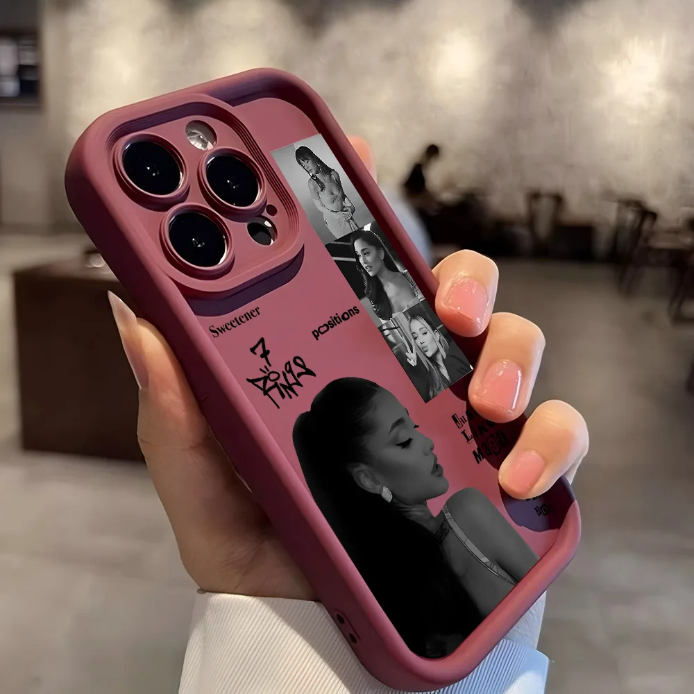 Ariana Grande Inspired Designer Phone Case - Stylish and Durable Cover