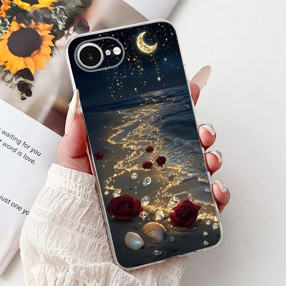 Luxury Painted Soft Silicone Phone Case - Enhanced Back Cover Bumper