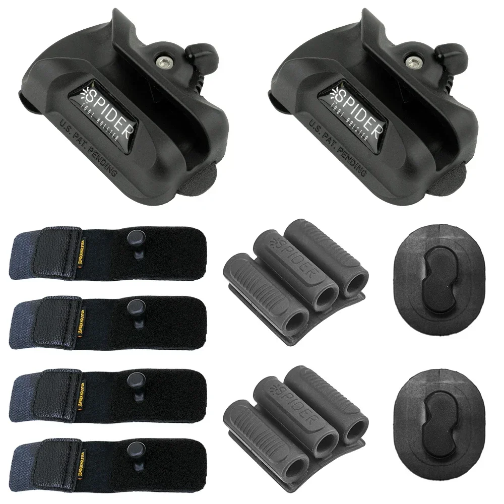Spider Tool Holster Quad Kit 10 Piece Set Carrying Tools Storage Case For Home Improvement Automotive tool storage pouch,car dryer,tool holster kit