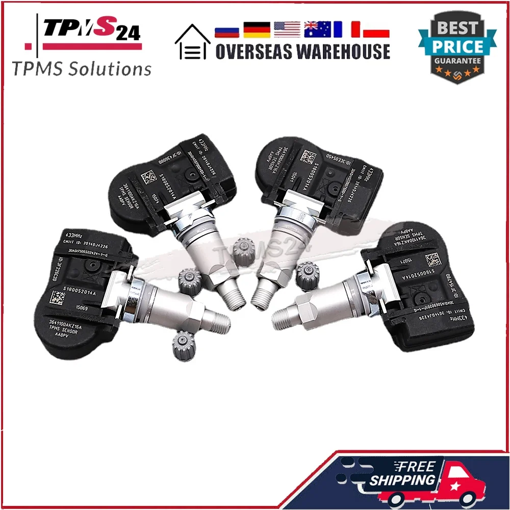 Датчик давления в шинах для Great Wall Wingle5 Wall C50 Гарвардский H5 H6 433 МГц TPMS датчик давления воздуха в шинах 3641100AKZ16A