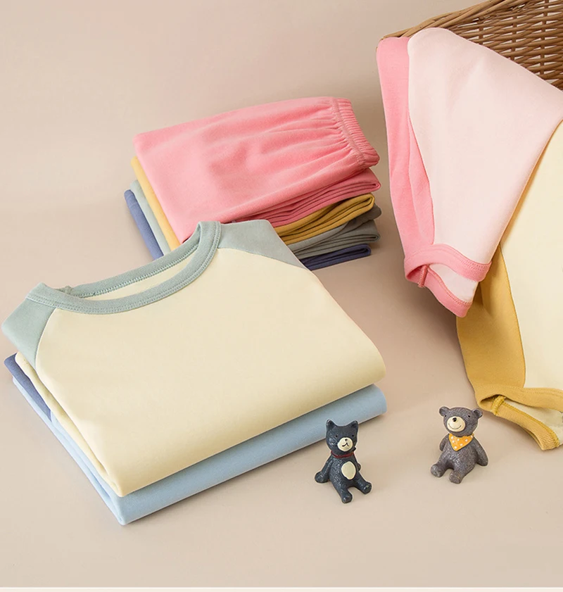 2Pcs Disney Movie Planes 100% Cotton Kids Pajamas Sets Baby Girls Boys Clothes Pijamas Childen Cartoon Long Sleeve Tshirt+Pants 6
