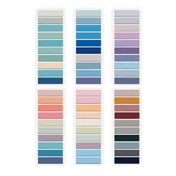 Transparent Index Creative Memo Pads - Self - Adhesive Sticky Notes (1200 Sheets)