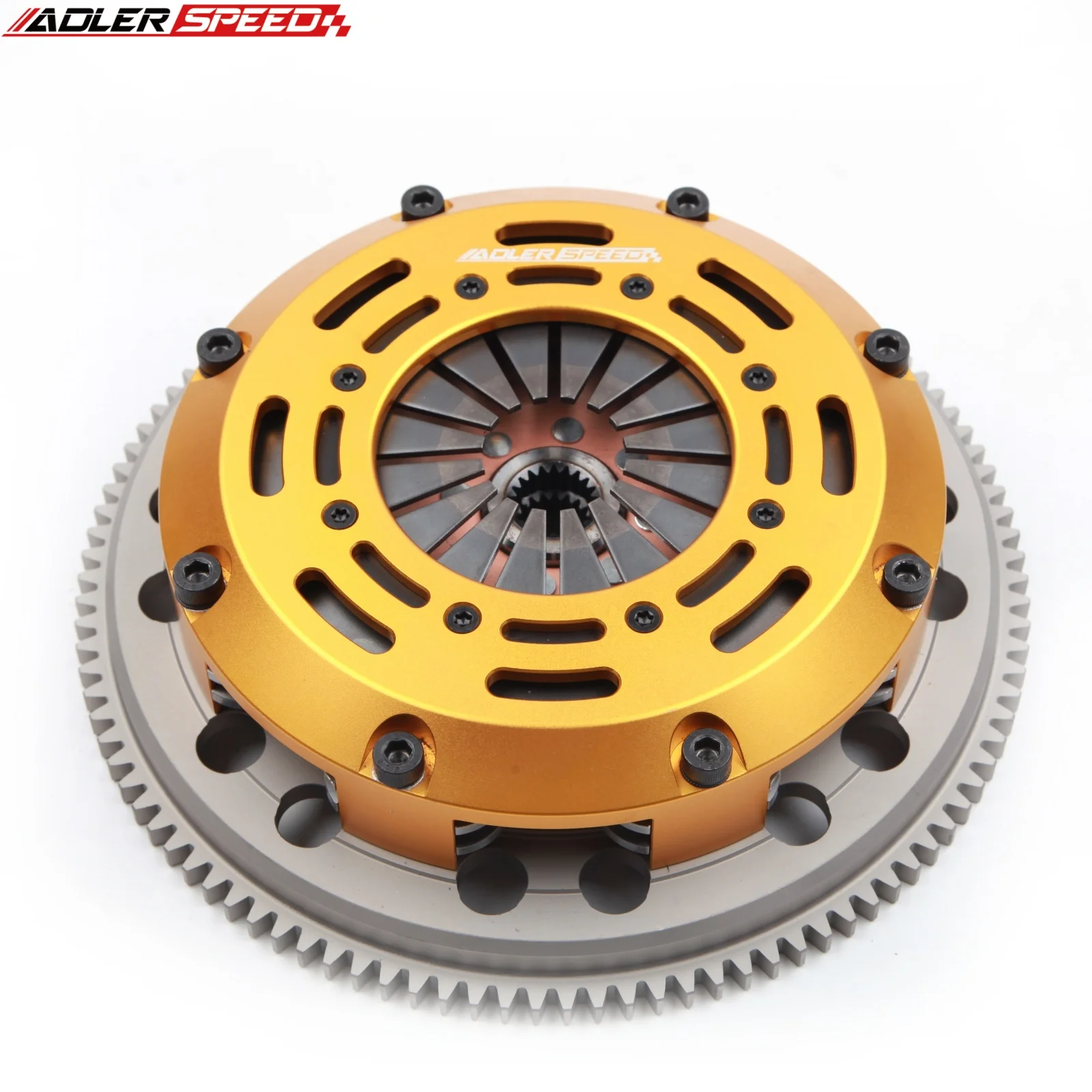 ADLERSPEED 7.25(185mm) 레이싱 클러치 트윈 디스크 키트 & 플라이휠 (토요타 매트릭스 XR-S 바이브 GT 1.8L 2ZZGE 6단 변속기용)
