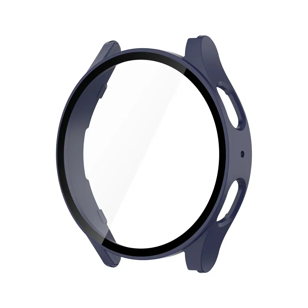 Premium Tempered Glass & PC Protective Bumper for Samsung Galaxy Watch - All-Around Screen Protector