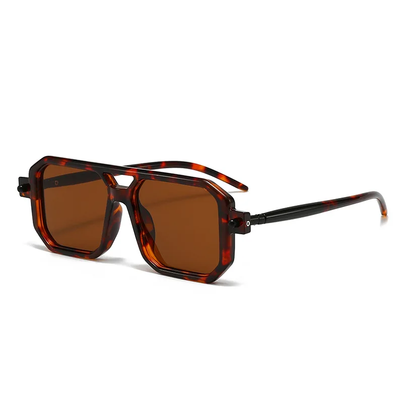 Polygon Sunglasses Rectangle Fashion Popular Women Men Shades Square Sun Glasses for Female Male Summer Traveling Oculos