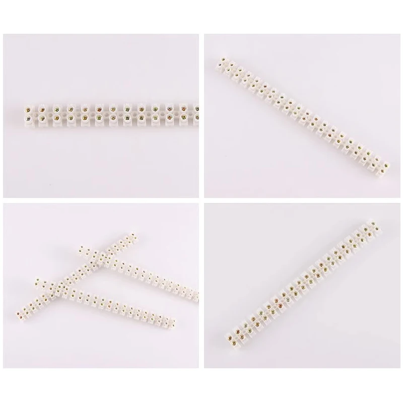 12 Position Barrier Terminal Strip Block X3-0312 X3-0612 X3-1012 X3-1512 X3-2012 X3-3012 X3-6012 X3-8012 X3-10012 X3-15012 wire connectors din rail terminal block